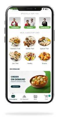 Meal We tiffin Service in pune application page 2
